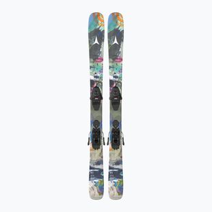 Лижі гірські дитячі + кріплення Atomic Bent Jr 140-150 + L6 GW multicolor