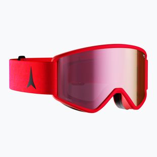 Окуляри лижні Atomic Savor WC L HD red tension/pink copper hd