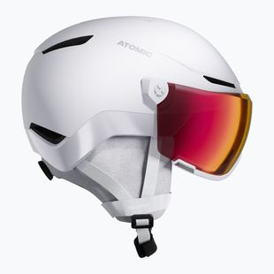 Шолом лижний Atomic Revent Visor Photo white heather/red photo