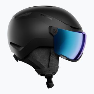 Шолом лижний Atomic Revent Visor Stereo black/blue stereo