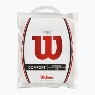 Обмотки для ракеток тенісних Wilson Pro Overgrip 12 шт. white