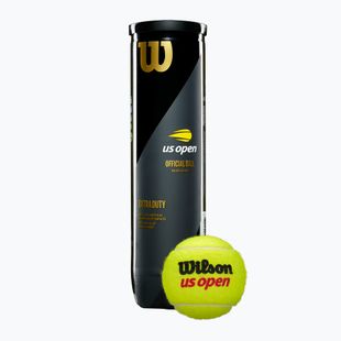 М'ячі тенісні Wilson US Open XD 4 шт. yellow