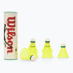 Волани для бадмінтону Wilson Championship 6 шт. yellow