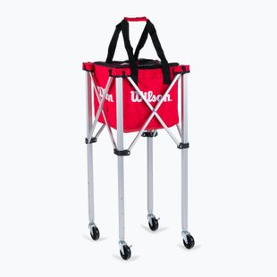 Візок для тенісних м'ячів Wilson Tennis Teaching Cart 150 червоний WRZ541000