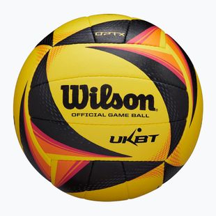 М'яч волейбольний пляжний Wilson OPTX AVP VB OFFICIAL GB yellow розмір 5