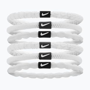 Гумки для волосся Nike Flex Hair Tie 6 шт. white/black/white