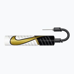 Насос для м'ячів Nike Essential Ball Pump white/metallic gold/black