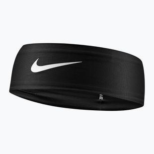 Пов'язка на голову Nike Dri-Fit Fury Classic Headband black/white/white