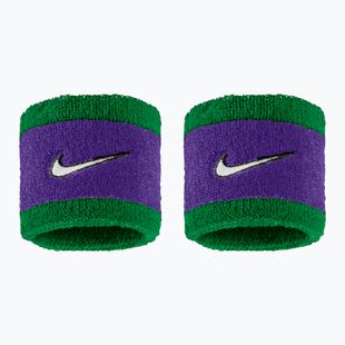 Напульсники Nike Swoosh Classic Wristbands 2 шт. clover/fierce purple/white