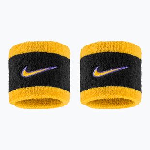 Напульсники Nike Swoosh Classic Wristbands 2 шт. black/court purple/university gold