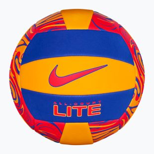 М'яч волейбольний Nike All Court Lite Volleyball laser orange/hyper royal/bright crimson розмір 5