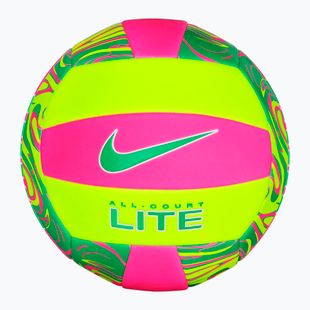 М'яч волейбольний Nike All Court Lite Volleyball hyper pink/volt/green shock розмір 5