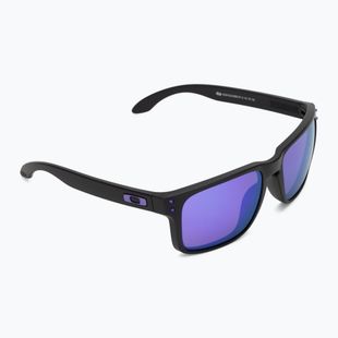 Окуляри сонцезахисні Oakley Holbrook matte black/prizm violet