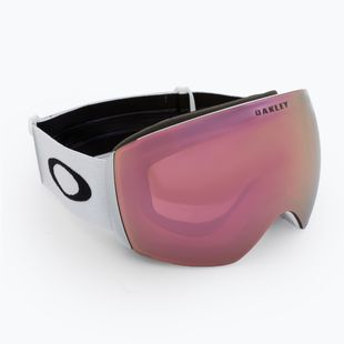 Маска лижна Oakley Flight Deck matte white/prizm rose gold iridium OO7050-C2