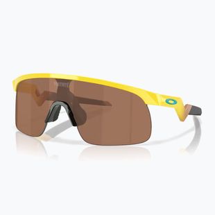 Дитячі сонцезахисні окуляри Oakley Resistor жовтий/призмовий вольфрам