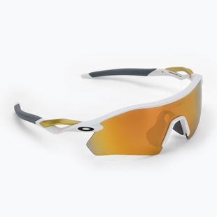 Поляризовані сонцезахисні окуляри Oakley Radar Plate поліровані білі/призма 24k