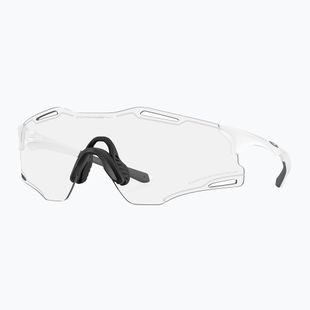 Окуляри сонцезахисні Oakley Cybr Zero matte white/clear to black iridium photochromic