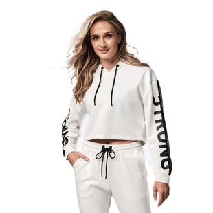 Кофта жіноча STRONG ID Branded Crop біла Z1T02502