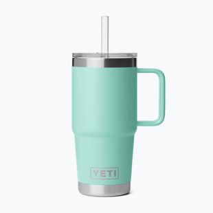 Термокружка YETI Rambler Straw 739 ml seafoam