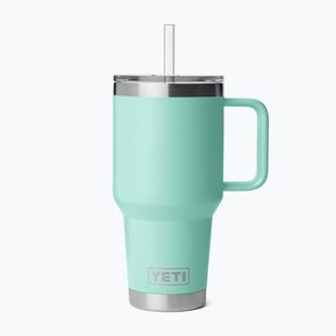 Термокружка YETI Rambler Straw 1000 ml seafoam