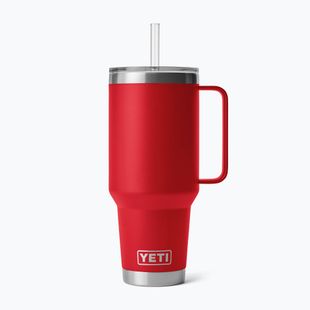 Термокружка YETI Rambler Straw 1200 ml rescue red