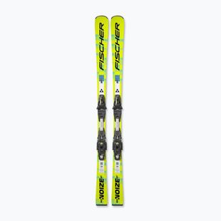 Лижі гірські Fischer RC4 Noize ST Yellow Superflex + Кріплення RC4 Z12 GW PR