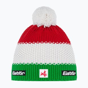 Шапка зимова Eisbar Star Pompon SA electric/white/ketchup