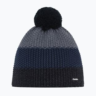 Шапка зимова Eisbar Star Pompon black/cobalt/anthracite
