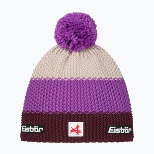 Шапка зимова Eisbar Star Pompon SA lilac/purple