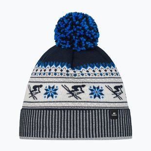 Шапка зимова Eisbar Retroski Pompon navy