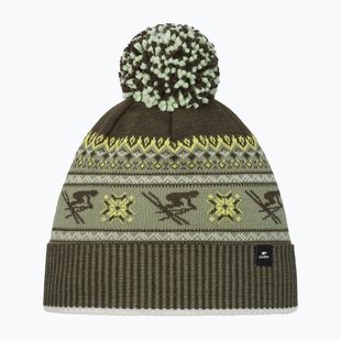 Шапка зимова Eisbar Retroski Pompon olive/khaki green