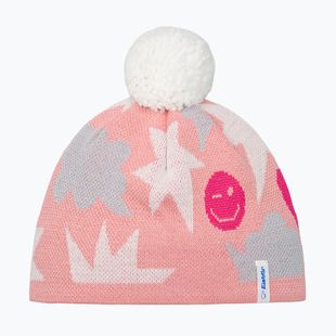 Шапка зимова дитяча Eisbar Talesia Pompon salmon
