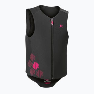 Жилет захисний дитячий Komperdell Ballistic Flex Fit Pro Jr black/pink