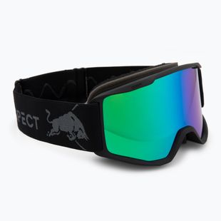 Окуляри гірськолижні Red Bull Spect Neon matt black/brown with green mirror