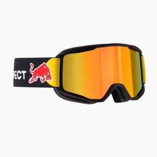 Окуляри гірськолижні Red Bull SPECT Neon black/orange with red mirror