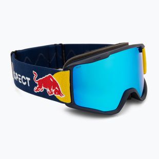 Гірськолижні окуляри Red Bull SPECT Neon blue / дим з синім дзеркалом