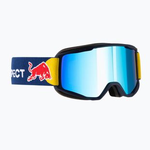 Гірськолижні окуляри Red Bull SPECT Neon blue / дим з синім дзеркалом