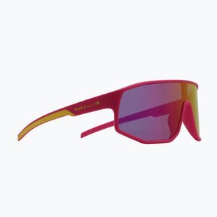 Окуляри сонцезахисні Red Bull SPECT Dash neon pink/smoke with pink-yellow mirror
