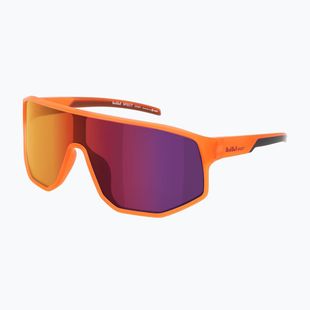 Окуляри сонцезахисні Red Bull SPECT Dash matt clear neon-orange/smoke with red-purple mirr