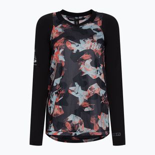 Футболка велосипедна жіноча ION Scrub Ls чорна 47223-5024