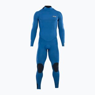 Чоловічий купальний костюм ION Seek Core 4/3 на блискавці спереду чорний/темно-бурштиновий