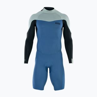 Гідрокостюм чоловічий ION Element 2/2 Shorty Back Zip cascade blue