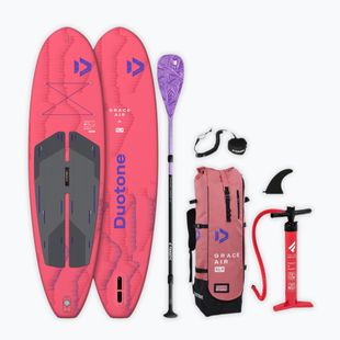 Набір дошка SUP надувна DUOTONE iSUP Grace Air SLS 10'4 2026 rose red