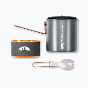 Набір посуду GSI Outdoors Halulite Soloist anodized 50276
