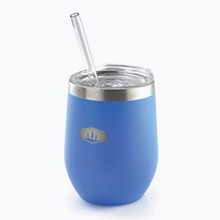 Кружка термічна GSI Outdoors Glacier SS Tumbler 355 мл blue aster