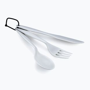 Набір столових приборів GSI Outdoors Tekk Cutlery Set eggshell