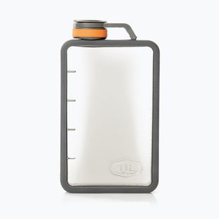 Фляга туристична GSI Outdoors Boulder Flask сріблясто-сіра 79346