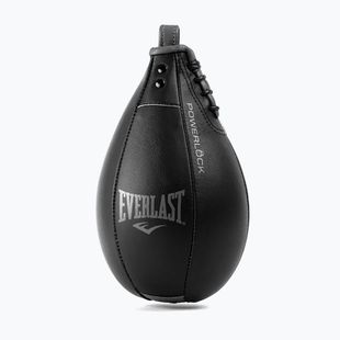 Груша боксерська Everlast Powerlock Premium Leather black