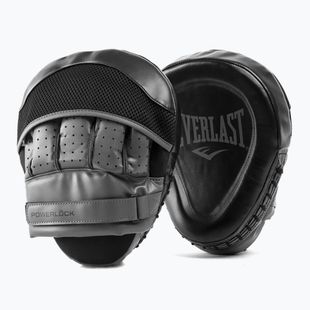 Лапи для тренувань тренерські Everlast Powerlock 2 шт. grey