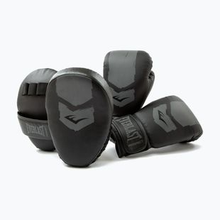 Набір боксерський Everlast Prospect 2 щитки + Рукавиці black/grey
